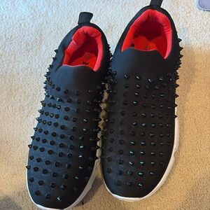 Mudd spiked street shoes/ gym shoes! Brand new!